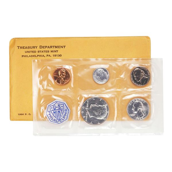 1964 (5) Coin Proof Set in Envelope
