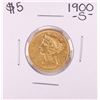 Image 1 : 1900-S $5 Liberty Head Half Eagle Gold Coin