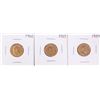 Image 1 : Lot of 1902-1904 Great Britain Half Sovereign Gold Coins