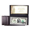 Image 1 : Lot of (4) 2003A $2 Federal Reserve Notes Uncirculated in Leather Envelope