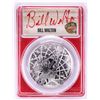 Image 1 : 2020-P $1 Basketball HOF Silver Dollar Coin PCGS PR70DCAM Bill Walton Signature FDOI
