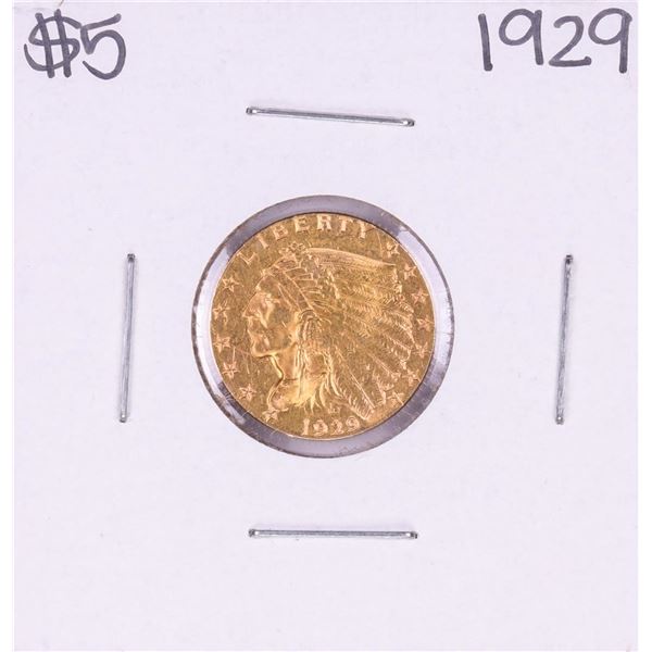 1929 $2 1/2 Indian Head Quarter Eagle Gold Coin
