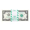 Image 1 : Pack of (100) Consecutive 2013 $2 Federal Reserve STAR Notes San Francisco