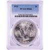 Image 1 : 1923 $1 Peace Silver Dollar Coin PCGS MS66