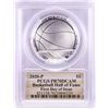 Image 2 : 2020-P $1 Basketball Hall of Fame Silver Dollar Coin PCGS PR70DCAM First Day of Issue