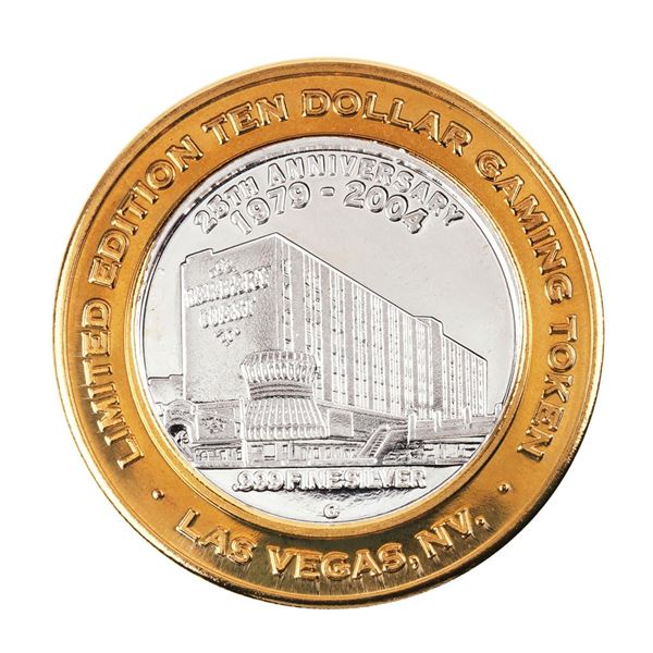 .999 Silver Barbary Coast Las Vegas, Nevada $10 Casino Limited Edition Gaming Token
