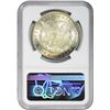 Image 3 : 1881-S $1 Morgan Silver Dollar Coin NGC MS64 Amazing Toning