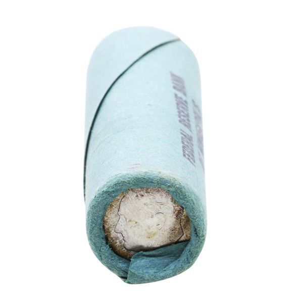 Original Bank Wrapped Roll of (50) Brilliant Uncirculated 1959-D Roosevelt Dime Coins