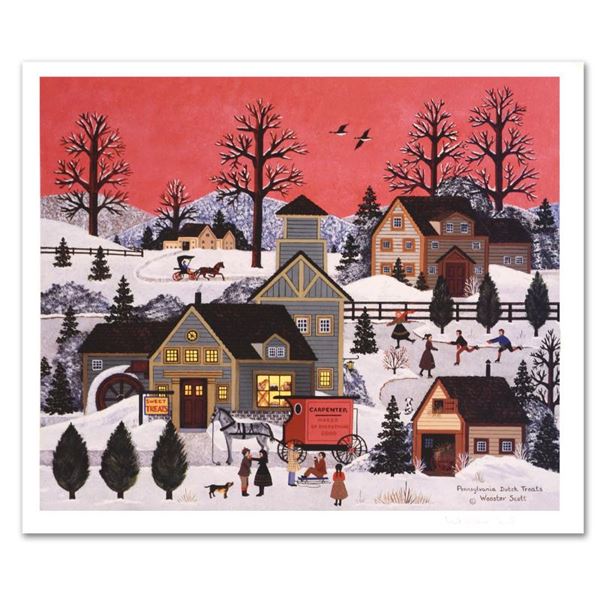 Jane Wooster Scott "Pennsylvania Dutch Treats" Limited Edition Lithograph
