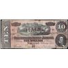 Image 1 : 1864 $10 Confederate States of America Note