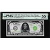 Image 1 : 1934 $1,000 Federal Reserve Note Chicago PMG About Uncirculated 55EPQ Light Green Seal