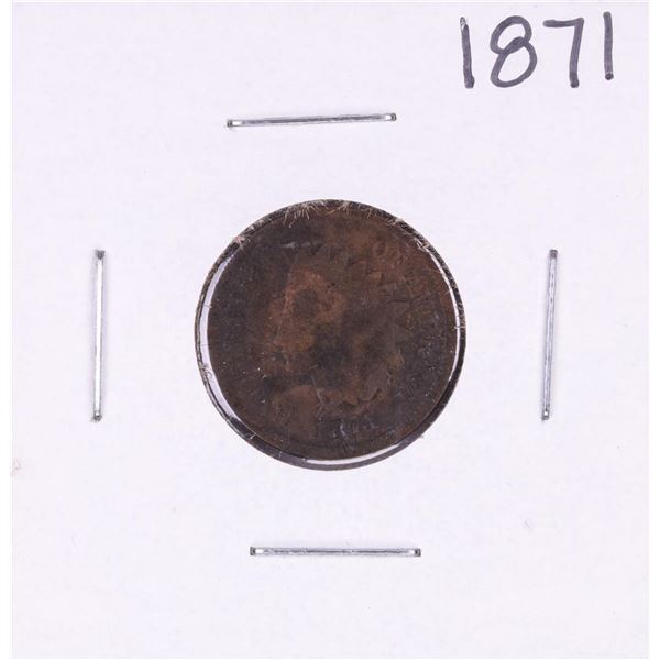 1871 Indian Head Cent Coin
