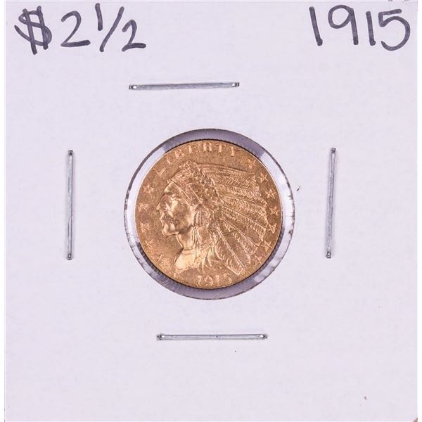 1915 $2 1/2 Indian Head Quarter Eagle Gold Coin
