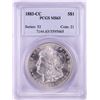 Image 1 : 1883-CC $1 Morgan Silver Dollar Coin PCGS MS63