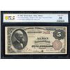 Image 1 : 1882 Brown Back $5 NB of Alton, IL CH# 1428 National Bank Note PCGS Very Fine 30