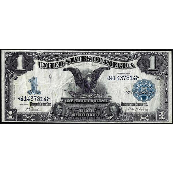 1899 $1 Black Eagle Silver Certificate Note