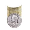 Image 1 : Roll of (20) Brilliant Uncirculated 1964 Kennedy Half Dollar Coins