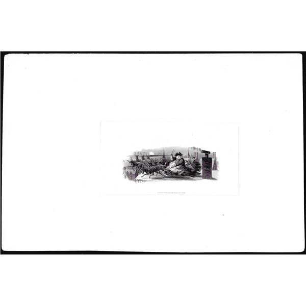 Rare Die Proof 'Santa Claus' Type I Vignette