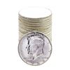 Image 1 : Roll of (20) Brilliant Uncirculated 1964 Kennedy Half Dollar Coins