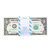 Image 1 : Pack of (100) Consecutive 2013 $1 Federal Reserve STAR Notes San Francisco