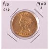 Image 1 : 1903-S $10 Liberty Head Eagle Gold Coin