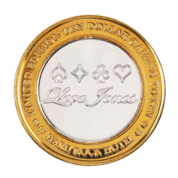 .999 Silver Hard Rock Hotel & Casino Las Vegas, NV $10 Limited Edition Gaming Token