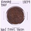 Image 1 : 1834 Running-Boar Hard Times Token
