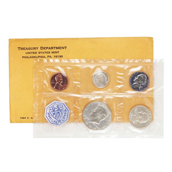 1964 (5) Coin Proof Set in Envelope