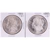 Image 1 : Lot of (2) 1885-O $1 Morgan Silver Dollar Coins