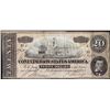 Image 1 : 1864 $20 Confederate States of America Note