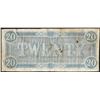 Image 2 : 1864 $20 Confederate States of America Note