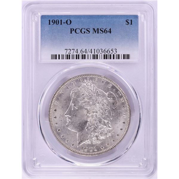 1901-O $1 Morgan Silver Dollar Coin PCGS MS64