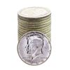 Image 1 : Roll of (20) Brilliant Uncirculated 1964 Kennedy Half Dollar Coins