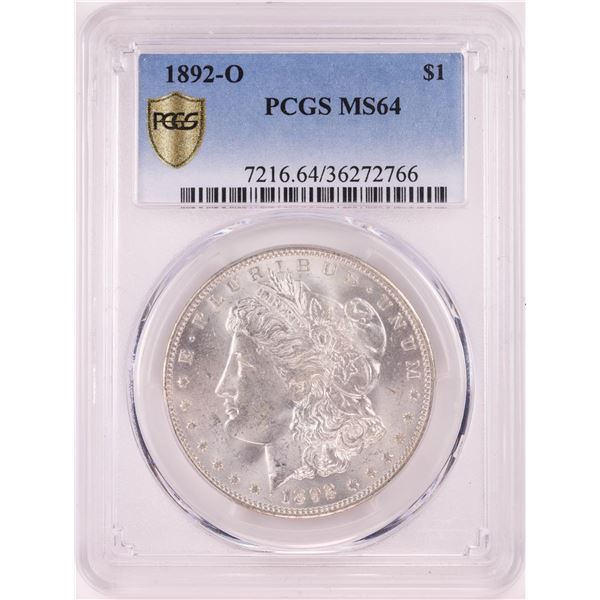 1892-O $1 Morgan Silver Dollar Coin PCGS MS64