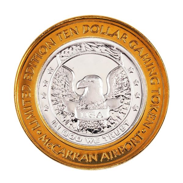 .999 Silver McCarran International Airport Las Vegas, NV $10 Limited Gaming Token