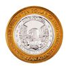 Image 1 : .999 Silver McCarran International Airport Las Vegas, NV $10 Limited Gaming Token
