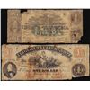 Image 1 : Lot of (2) Miscellaneous Obsolete Currency Note
