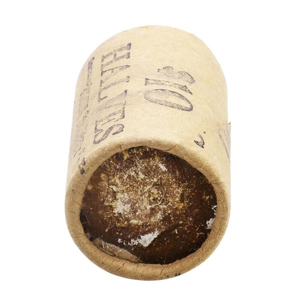 Original Bank Roll of (20) Brilliant Uncirculated 1964-D Franklin Half Dollar Coins