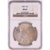 Image 1 : 1882 $1 Morgan Silver Dollar Coin NGC MS65