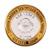 Image 1 : .999 Silver Hilton Las Vegas, Nevada $10 Casino Limited Edition Gaming Token