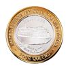 Image 1 : .999 Fine Silver Four Queens Casino Las Vegas, NV $10 Limited Edition Gaming Token