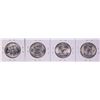 Image 2 : Lot of (4) 1953-S Franklin Half Dollar Coins