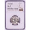 Image 1 : 1948-S Washington Quarter Coin NGC MS65