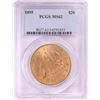 Image 1 : 1895 $20 Liberty Head Double Eagle Gold Coin PCGS MS62