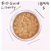 Image 1 : 1899-S $10 Liberty Head Eagle Gold Coin