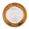 Image 1 : .999 Silver Reno Hilton Nevada $10 Casino Limited Edition Gaming Token