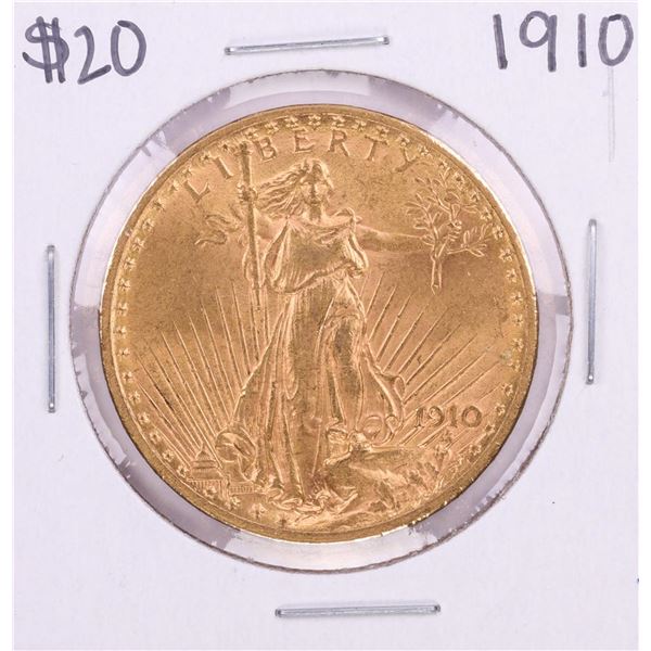 1910 $20 St. Gaudens Double Eagle Gold Coin
