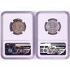 Image 2 : Lot of 1958-D & 1959-D Washington Quarter Coins NGC MS65