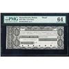 Image 1 : 1860's $500 Union Bank Boston, MA Proof Obsolete Note PMG Choice Uncirculated 64
