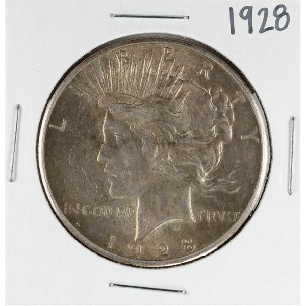 1928 $1 Peace Silver Dollar Coin